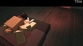 Hey bunny slut, I’m pounding you hard in this Roblox porn!