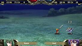 axel in an erotic anime hentai adventure