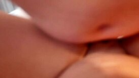 the best redhead ever strips at the party, her first time being submissive with long hair flowing