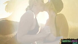 military lesbo gushes pussy juice