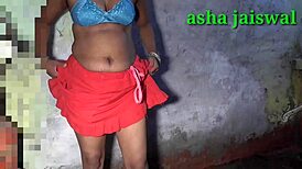 bhabhi changing pad and devar blackmails for a wild fuck 😈