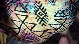 Blonde Latina Gives Blowjob In Lingerie