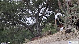 principals seducing the hottest lesbian - jane wilde april olsen