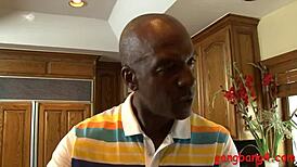 Nasty Woman Twat And Asshole Ripped By Big Black Boners