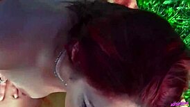 Milf Performs Pov Blowjob On Huge Cock Leading To Big Facial In Homemade Outdoor Setting