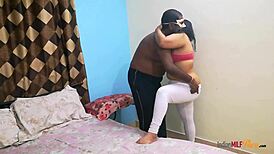indian shanaya bhabhi in desi shalwar suit gets closeup fucking