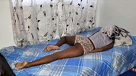 stepdaughter wakes up horny so stepfather fucks her to orgasm before breakfast and university