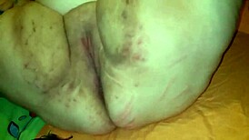 Chubby milf in bdsm gets hardcore fucked at home