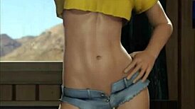 Tricky pov cartoon with dancing and ripped clothes