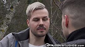 FalconStudios: Colton's Girthy Cock Mercilessly Fucks Dmitry's Asian Ass