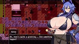 discovering a friend's true intention and breaking the curse - horny adventurer karen part 3!