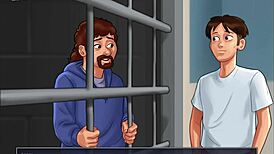 in summertime saga 213, a milf character gets involved in cartoon adventures