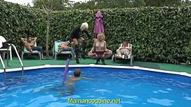 Frannie and Sylvie, Two Blonde Mature Cougars, Crave Monster Cock Gangbang