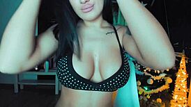 Merry Christmas Webcam Cosplay Slut in Costumes for Web Chat Whores