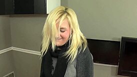 giving a blowjob while bound with rope