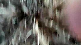 Intense Rainy Day Car Blowjob With Cum Swallow In Public