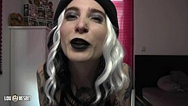 Used as a male in a gay parking spot german lou nesbit lia louise