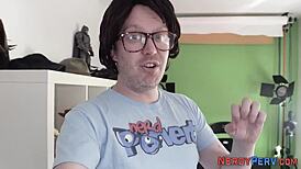 Hey, wanna see this Yorkshire guy get sucked by a goth chick?