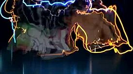 Watch Danna suck and fuck two guys in the workshop?