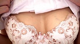 cute wife bent over for intense action