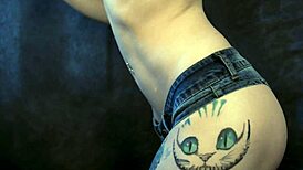 Relaxing Asmr Session with Oil and Cream Application on Teen Cosplay Costumes