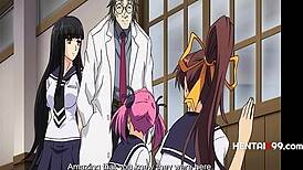 Anime cartoon with lesbian themes and conversions