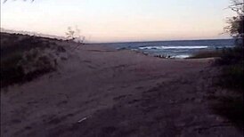 i passed my dick in her on the sand