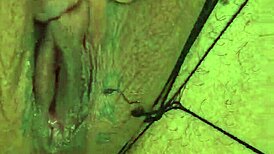 massive squirt from wild goth girl in intense scene