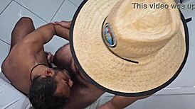 I met a chubby fisherman who fucked the gay guy hard