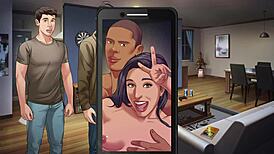 Complete Gameplay - Red String Part 29 with Anal Finger Masturbation