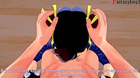 chun-li gets fucked hard in street fighter fantasy hentai cartoon