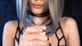 Relaxing Asmr Session with Oil and Cream Application on Teen Cosplay Costumes