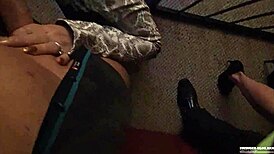 Hot Blonde Sucking Dick In Swingers Foursome