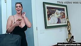 Alex Legend Cums on Alison Tyler's Tits During Roommate's Date