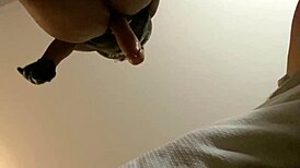 ebony mistress dominating with strapon pegging to total submission