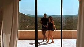 african couple enjoys sensual massage and romantic fantasy