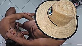 I met a chubby fisherman who fucked the gay guy hard