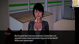 my new family plays homemade anime game with amateurs