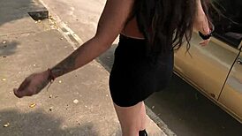 Found my lost neighbor and banged her hard - Spanish porn