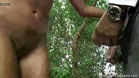 Outdoor Massage Turns Into Kinky Fuck