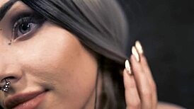 Relaxing Asmr Session with Oil and Cream Application on Teen Cosplay Costumes