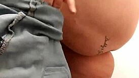 chubby bbw undressing in public changing room