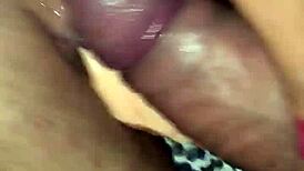 my girlfriend enjoys double penetration with two cocks in her pussy.