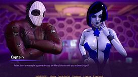 i got my dik sucked by a hot robot slut in space