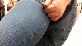 chubby bbw undressing in public changing room