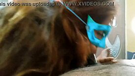 Hot Tania gives lovely blowjob!