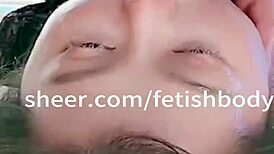 Extreme deepthroat goddess chokes and gags with spit dripping everywhere. Is this too rough?