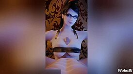 bayonetta 3d hentai compilation featuring big ass brunette deepthroat 😈