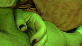 Granny Carmen rocks at closeup cock sucking in throwback POV