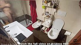 Boy spied masturbating in shower